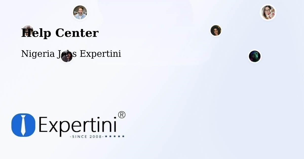 Help Center – Goniri - Nigeria Jobs Expertini